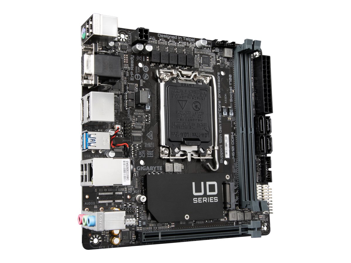 Gigabyte H610I DDR4 - 1.0 - Motherboard - Mini-ITX - LGA1700-Sockel - H610