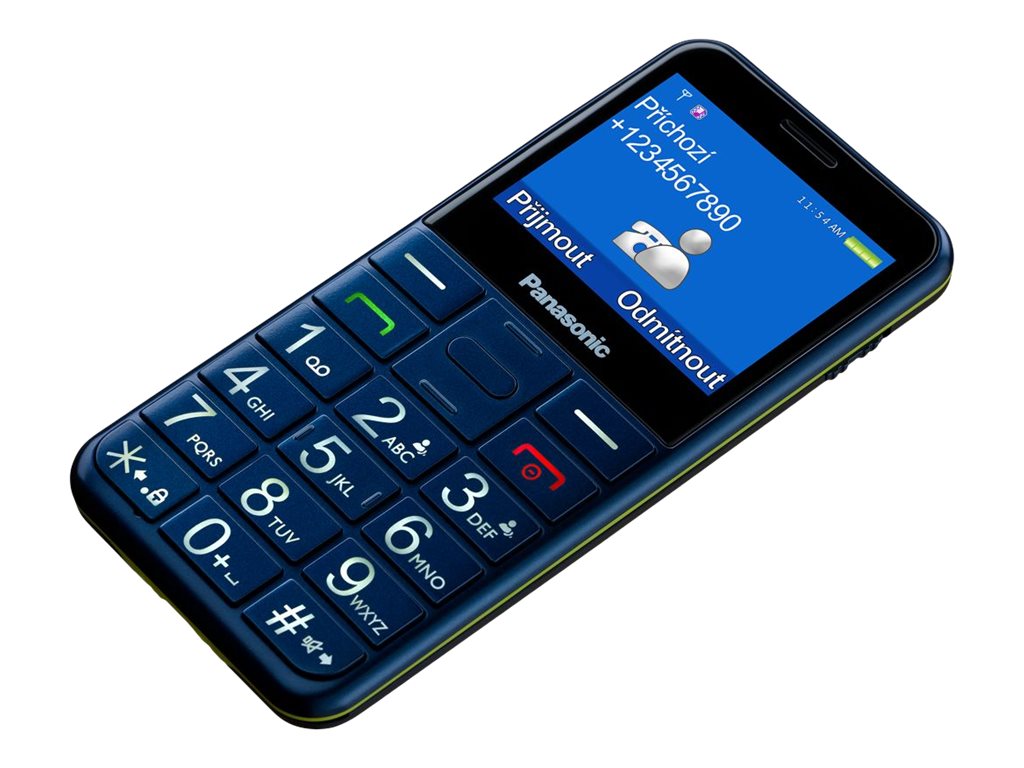 Panasonic KX-TU155 - Blau - Feature Phone - GSM