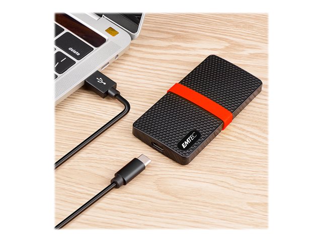 EMTEC SSD Power Plus X200 - SSD - 1 TB - USB 3.2 Gen 1