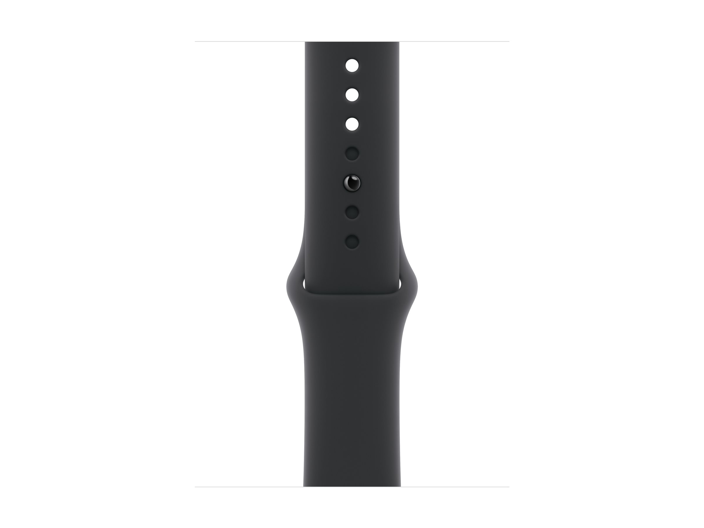 Apple Watch Series 10 GPS 46mm Jet Black Aluminium Case mit Black Sport Band - S/M (MWWP3QF/A)