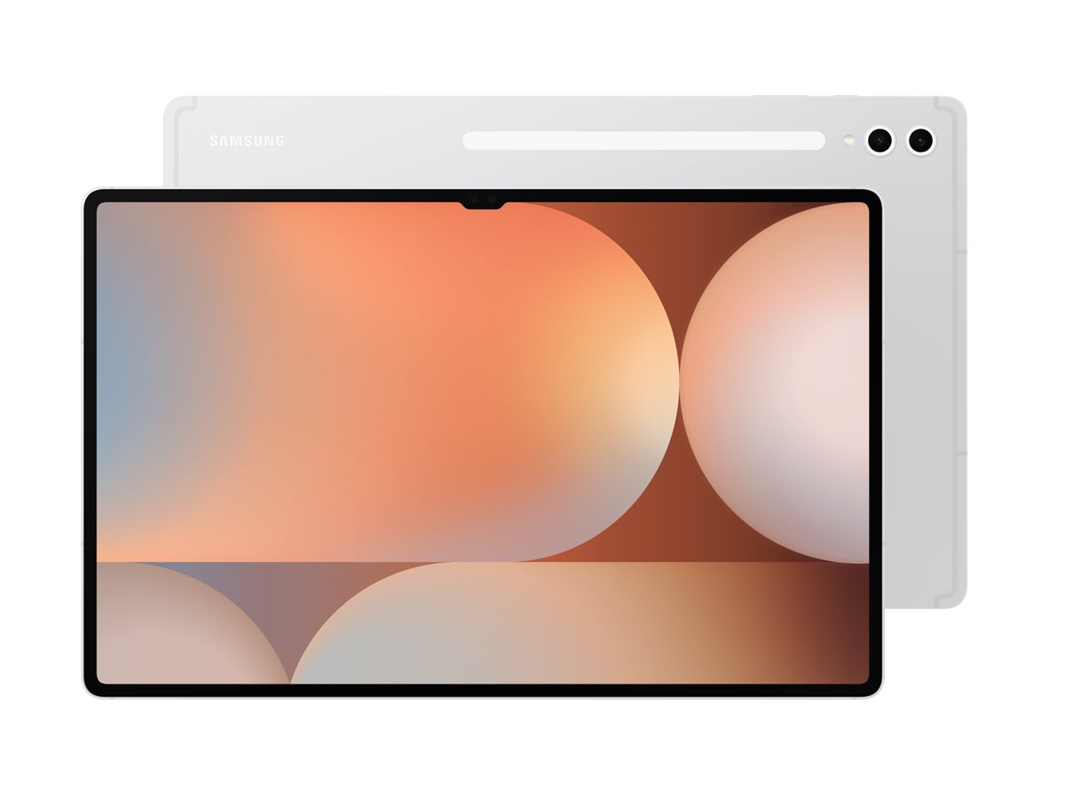 Samsung Galaxy Tab S10 Ultra - Tablet - Android 14 - 256 GB - 36.99 cm (14.6") Dynamic AMOLED 2X (2960 x 1848) - microSD-Steckplatz - 3G, 4G, 5G - Platinum Silver