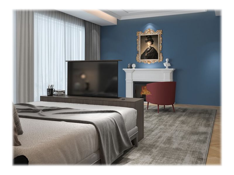 Equip Pro Aufstellung - motorisiert - für LCD TV - Schwarz