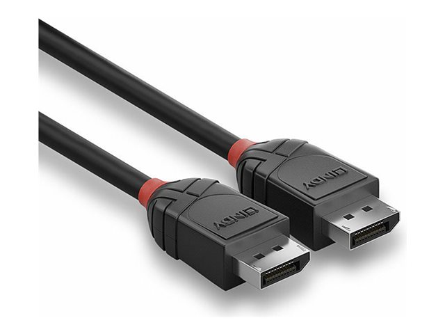 Lindy Black Line - DisplayPort-Kabel - DisplayPort (M) zu DisplayPort (M) - DisplayPort 1.2 - 3 m - Schwarz