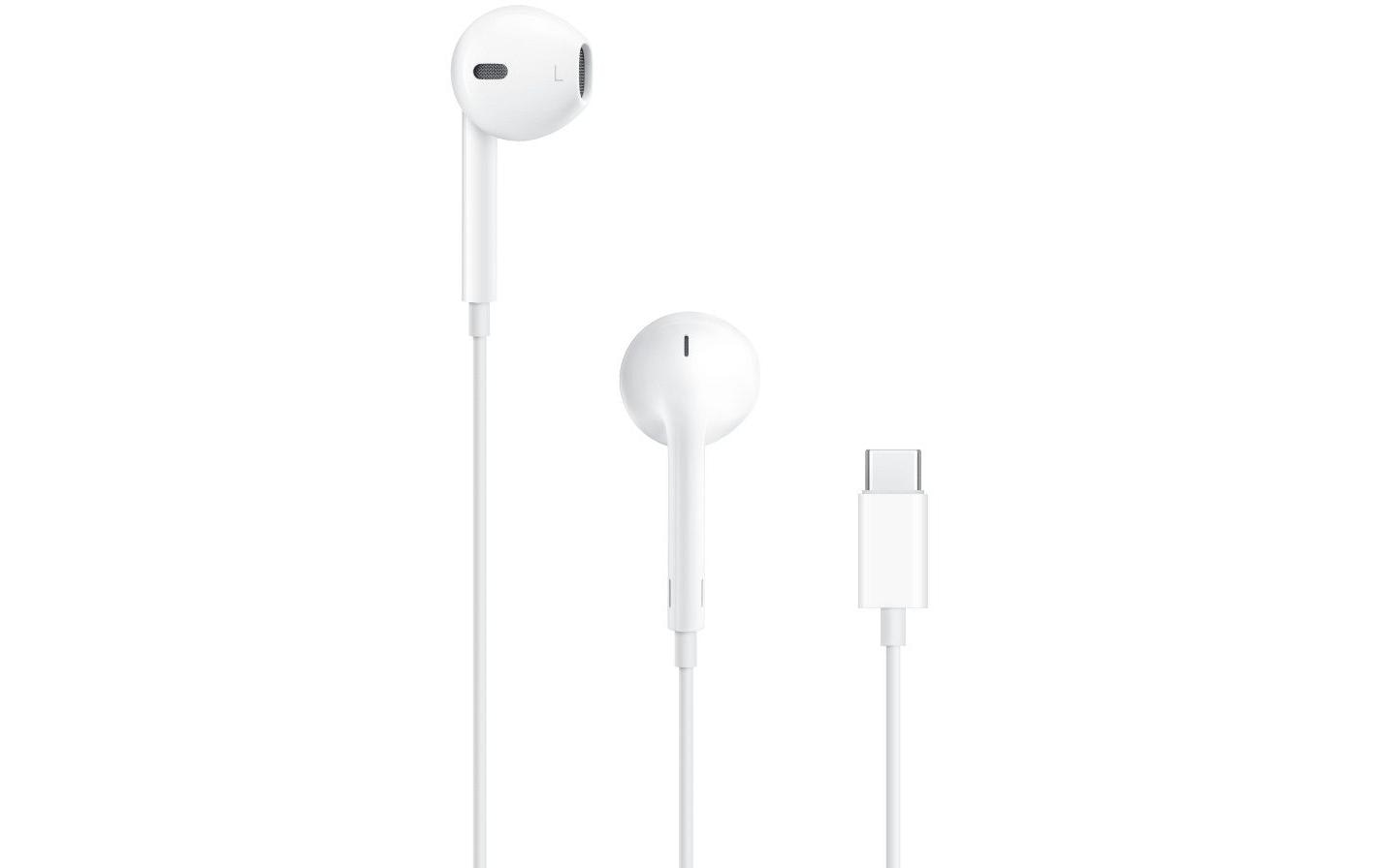 Apple EarPods - Ohrhörer mit Mikrofon - Ohrstöpsel - kabelgebunden - USB-C