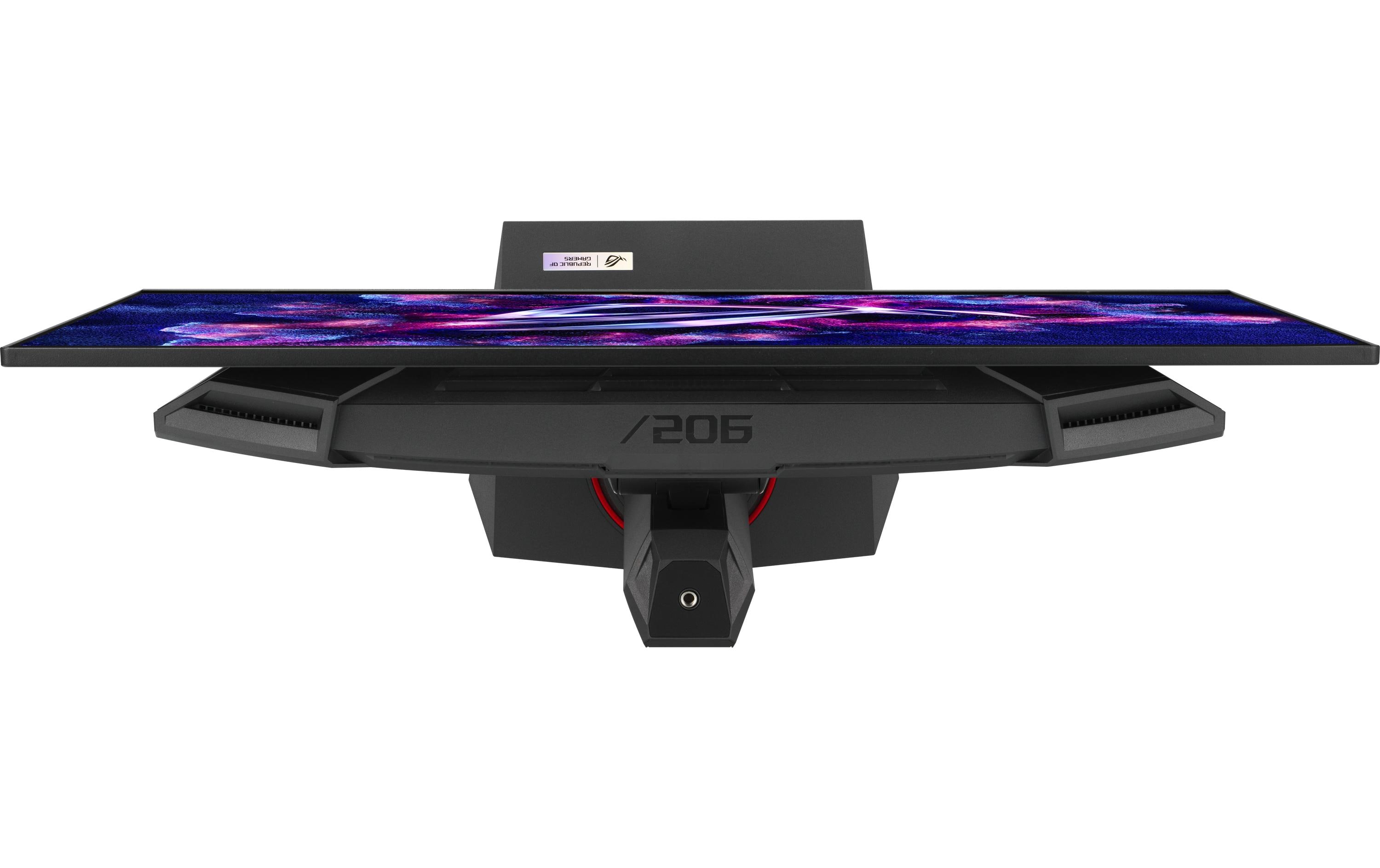 ASUS ROG Strix OLED XG27ACDNG - OLED-Monitor - Gaming - 68.6 cm (27") (26.5" sichtbar) - 2560 x 1440 QHD @ 360 Hz - 1000 cd/m² - 1500000:1 - DisplayHDR 400 - 0.03 ms - 2xHDMI, DisplayPort, USB-C - Schwarz