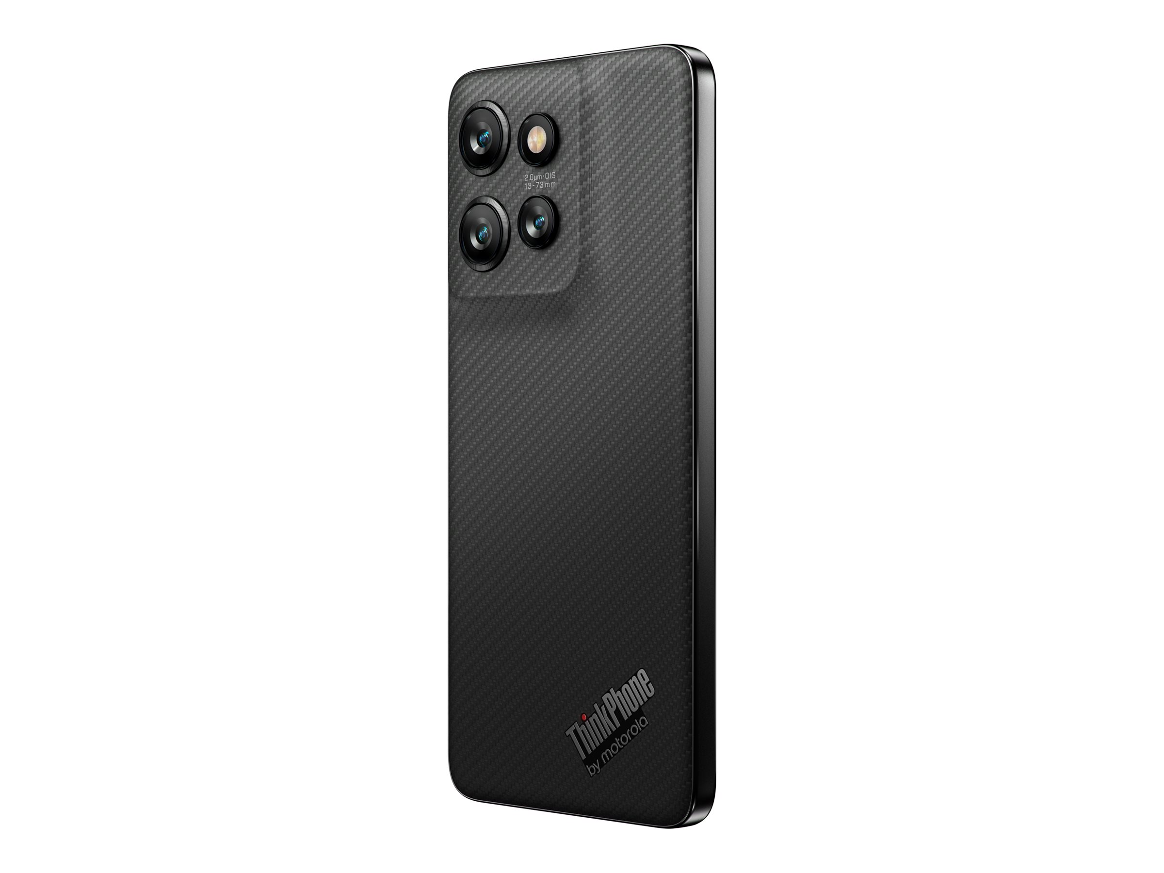 Motorola ThinkPhone 25 - 5G Smartphone - Dual-SIM - RAM 8 GB / Interner Speicher 256 GB - pOLED-Display - 6.36" - 2670 x 1220 Pixel (120 Hz) - Triple-Kamera 50 MP, 13 MP, 10 MP - front camera 32 MP - Carbon Black (PB5W0001SE)