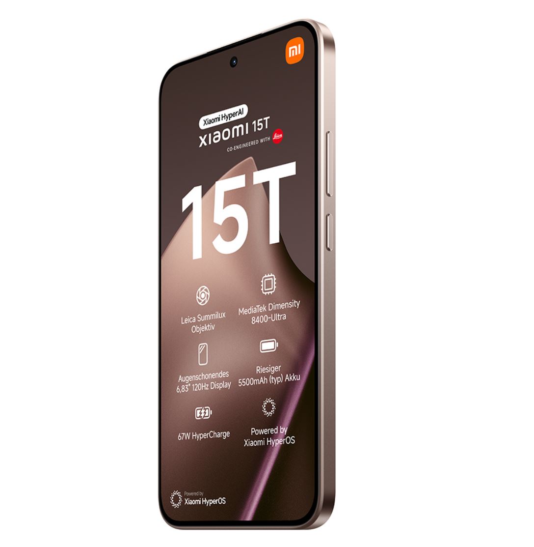 Xiaomi 15T 5G Dual Sim 12GB RAM 256GB - Rose Gold