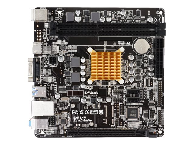 Biostar A68N-2100K - Motherboard - Mini-ITX - AMD E1 6010