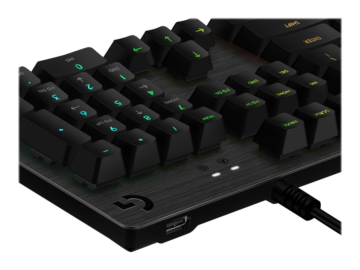 Logitech Gaming G512 - Tastatur - US International - Kohle Eingabegerät