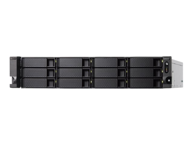 QNAP TS-h1886XU-RP R2 - NAS-Server - 18 Schächte - Rack - einbaufähig - SATA 6Gb/s - RAID RAID 0, 1, 5, 6, 10, 50, JBOD, 60, RAID TP - RAM 32 GB - 2.5 Gigabit Ethernet / 10 Gigabit Ethernet - iSCSI Support - 2U