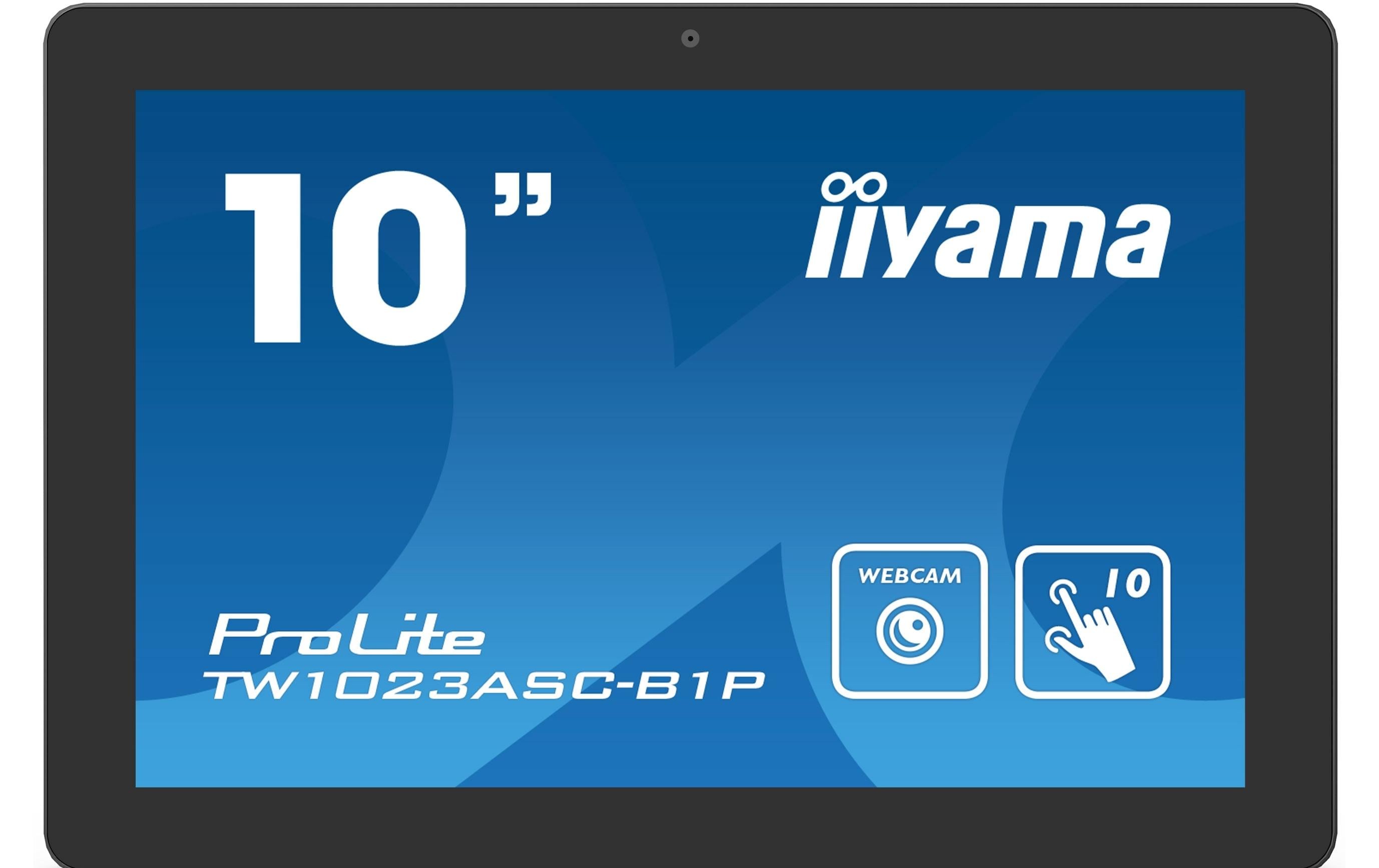 iiyama ProLite TW1023ASC-B1P - Android-PC - Touchpanel-PC - 1 RK3288 / 1.8 GHz - RAM 2 GB - SSD - eMMC 16 GB - Cortex-A17 - 1GbE - WLAN: 802.11b/g/n, Bluetooth 4.0 - Android 8.1 (Oreo) - Monitor: LED 25.5 cm (10.1") 1280 x 800 (WXGA)
