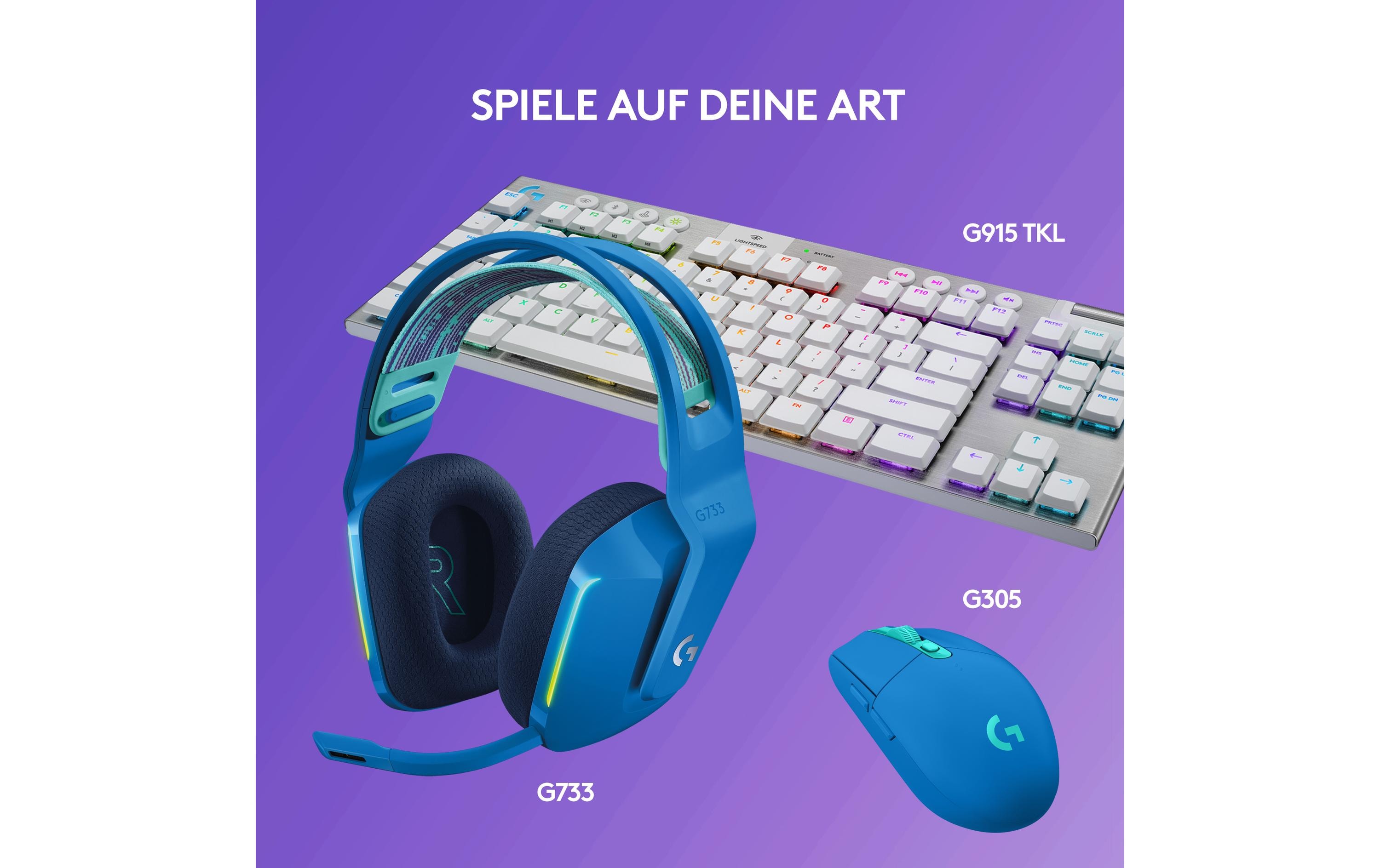Logitech G G733 LIGHTSPEED Wireless RGB Gaming Headset - Headset