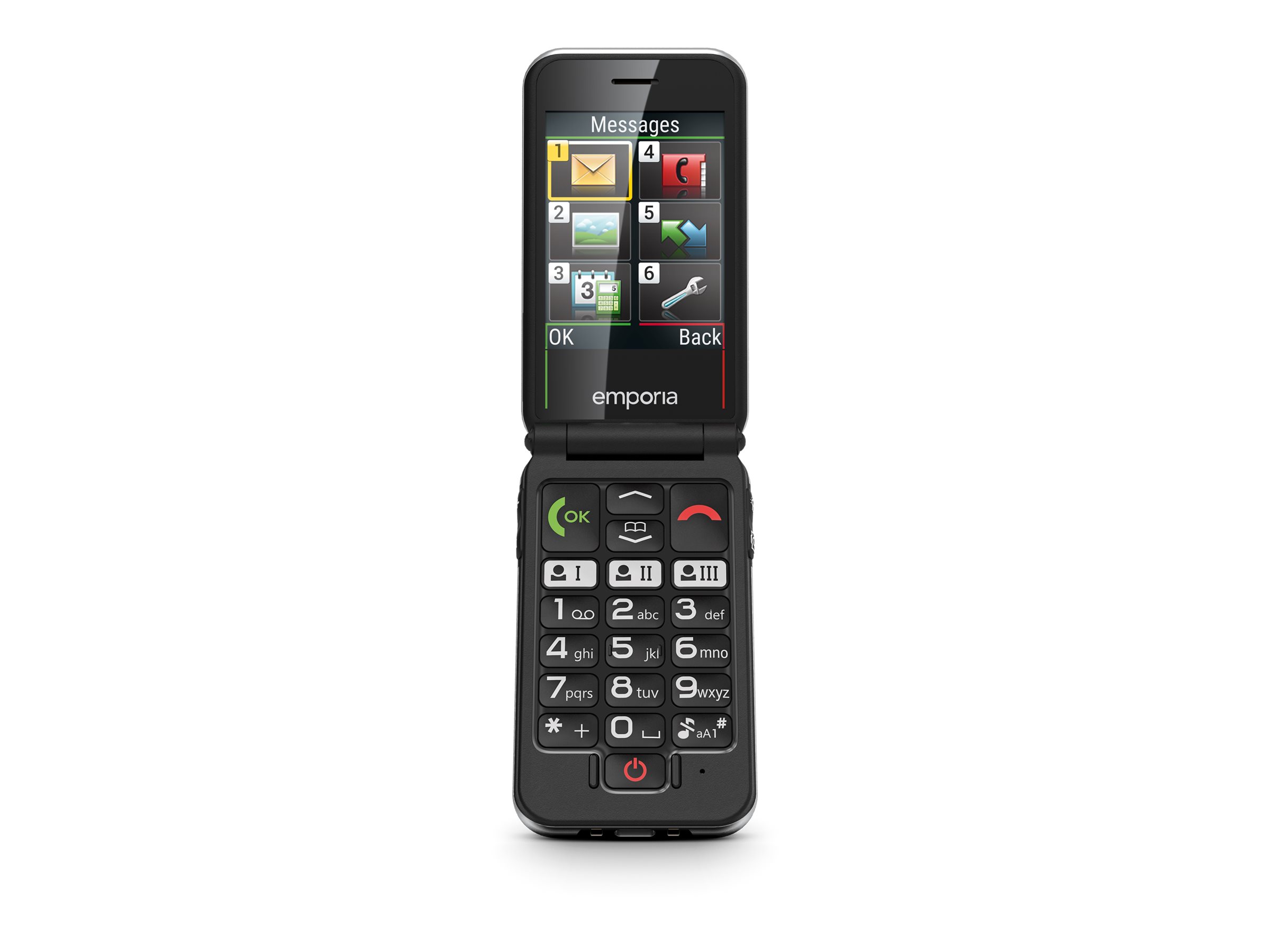 emporiaJOY-LTE Rot - 4G Feature Phone - 128 MB - GSM