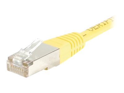 exertis Connect - Patch-Kabel - RJ-45 (M) zu RJ-45 (M) - 5 m - abgeschirmt F/UTP - CAT 6 - IEEE 802.3bz - Innen - Gelb