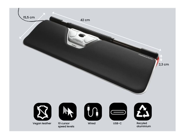 Contour RollerMouse Red Plus - zentrale Maus