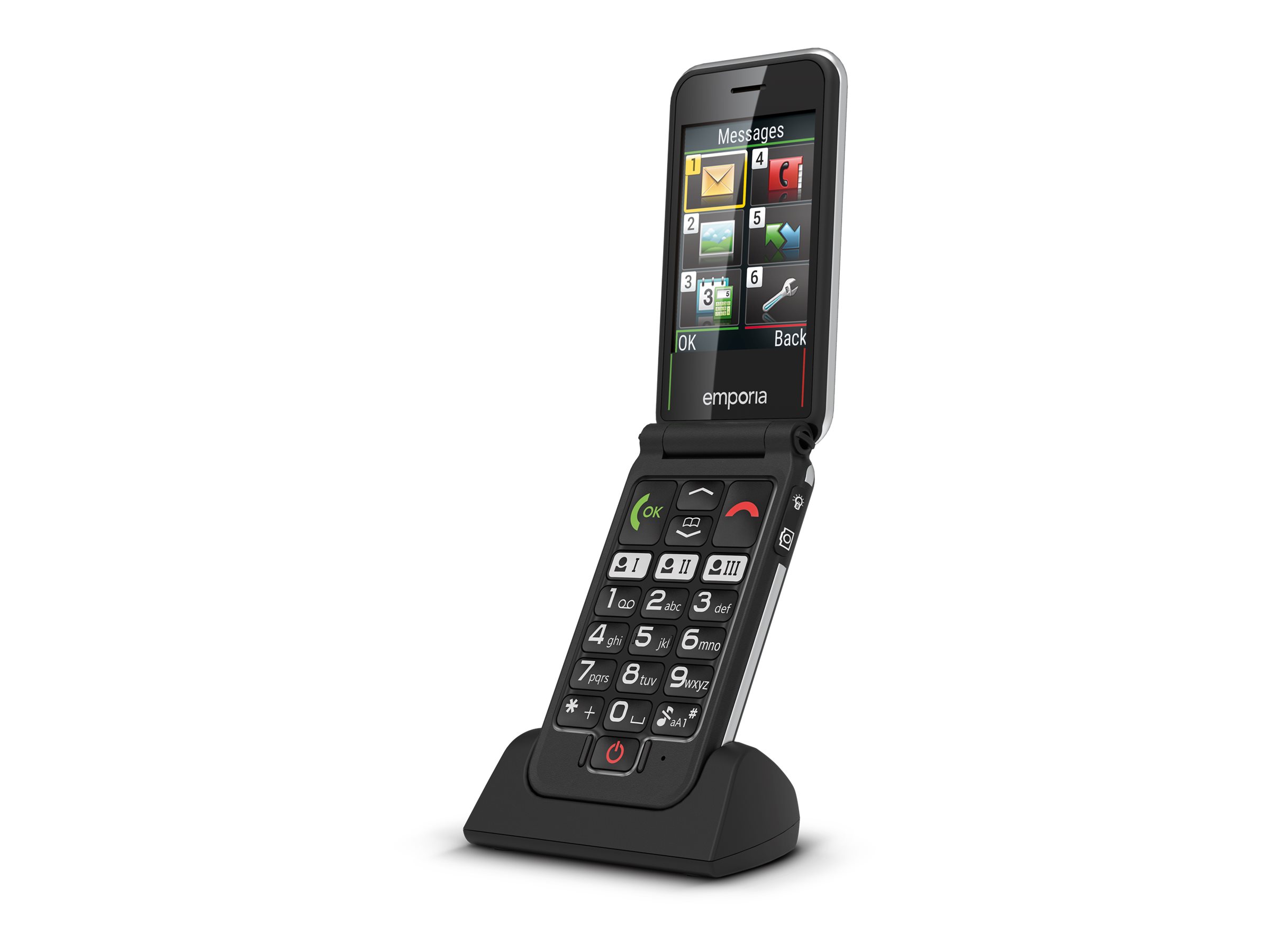 emporiaJOY-LTE Rot - 4G Feature Phone - 128 MB - GSM