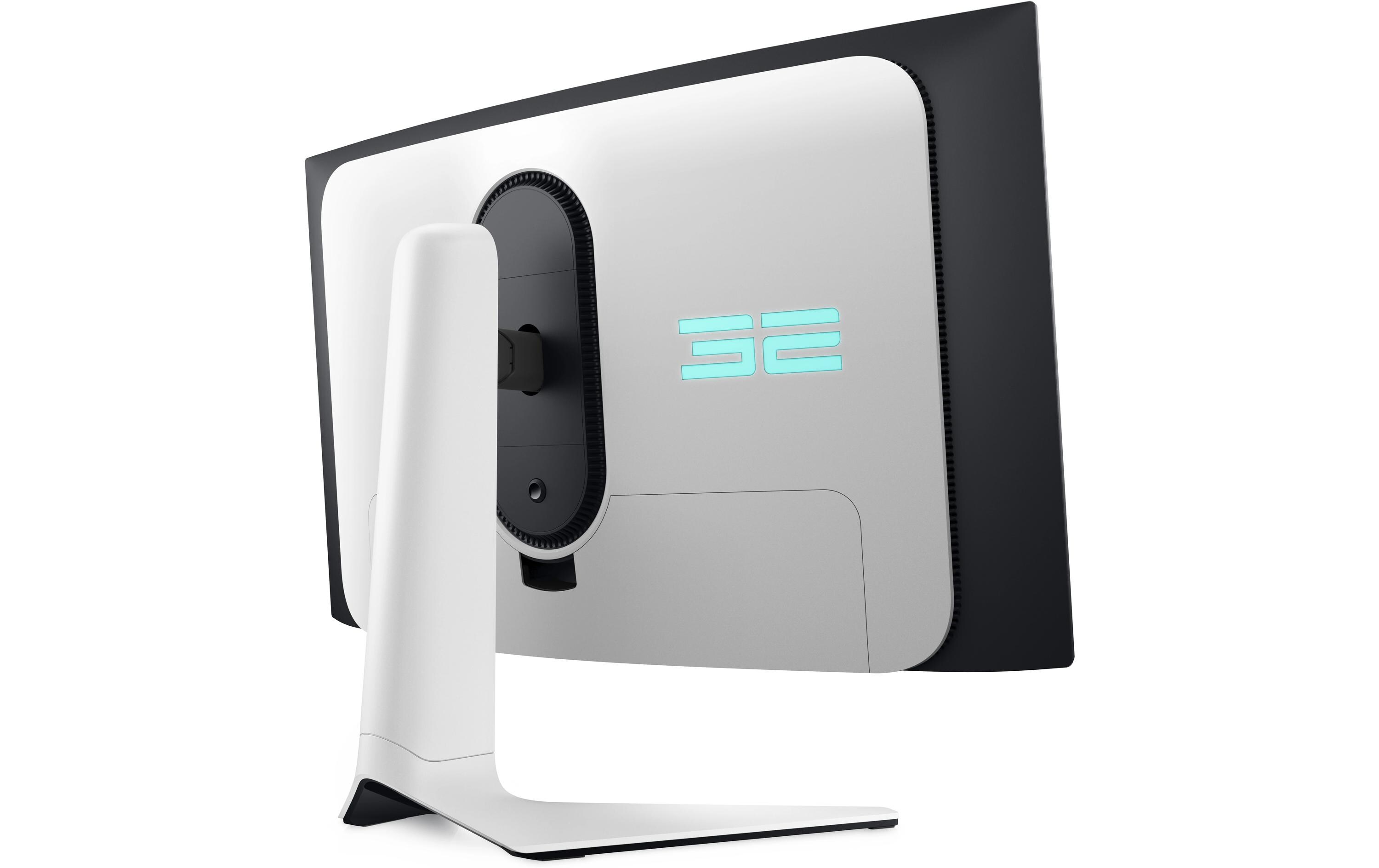 Alienware AW3225QF - OLED-Monitor - Gaming - gebogen - 81.3 cm (32") (31.62" sichtbar) - 3840 x 2160 4K @ 240 Hz - 1000 cd/m² - 1500000:1 - DisplayHDR 400 True Black - 0.03 ms - 2xHDMI, DisplayPort