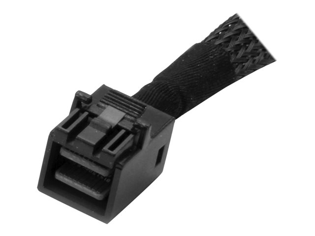 StarTech.com Internes Mini-SAS auf SATA Kabel - SFF-8643 zu 4x SATA - 1m - SATA- / SAS-Kabel - 4x Mini SAS HD (SFF-8643) (S) bis SATA (S) - 1 m - schwarz & silber - für P/N: SFF86448PLT2