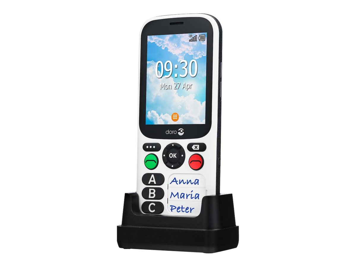 DORO 780X IUP - Schwarz
weiß - 4G Feature Phone - 4 GB - GSM