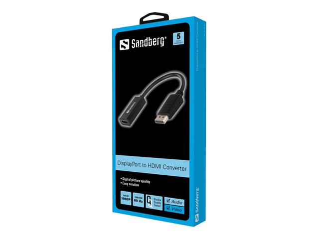 Sandberg Videoadapter - DisplayPort / HDMI