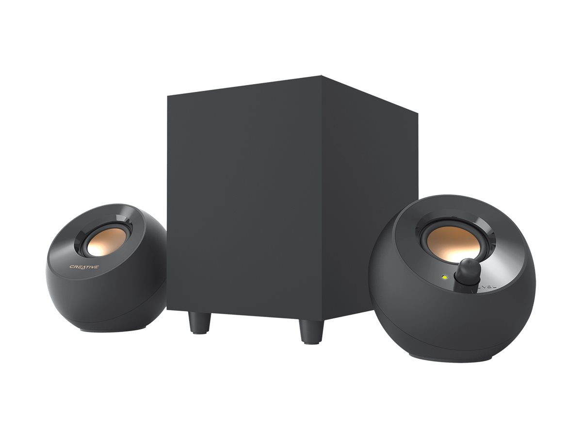 Creative Pebble Plus - Lautsprechersystem - für PC