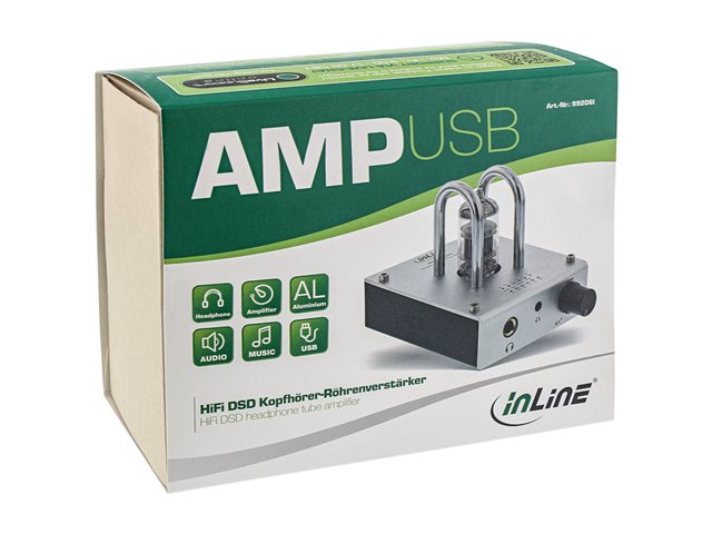 InLine AmpUSB - DAC-Kopfhörerverstärker