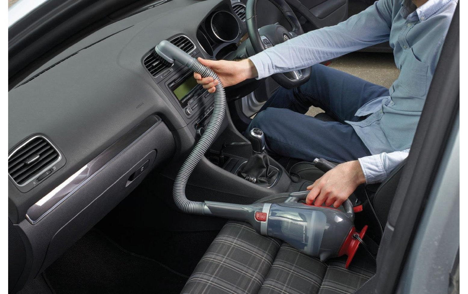 Black & Decker DustBuster Auto ADV1200-XJ - Staubsauger - Handstaubsauger - beutellos - Rot/Grau