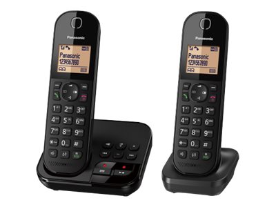 Panasonic KX-TGC422G - Schnurlostelefon - Anrufbeantworter mit Rufnummernanzeige + zusätzliches Handset