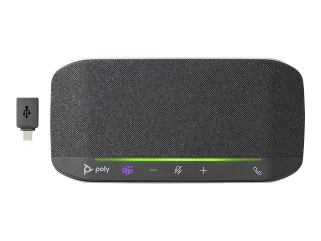 Poly Sync 10 - Smarte Freisprecheinrichtung - kabelgebunden - USB-A, USB-C - Zertifiziert für Microsoft Teams, Zoom Certified