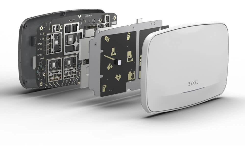 Zyxel NebulaFlex Pro WBE660S - Accesspoint - 1GbE, Wi-Fi 7 - Wi-Fi 6 - Wi-Fi 7 - 6 GHz - zur Wandmontage geeignet