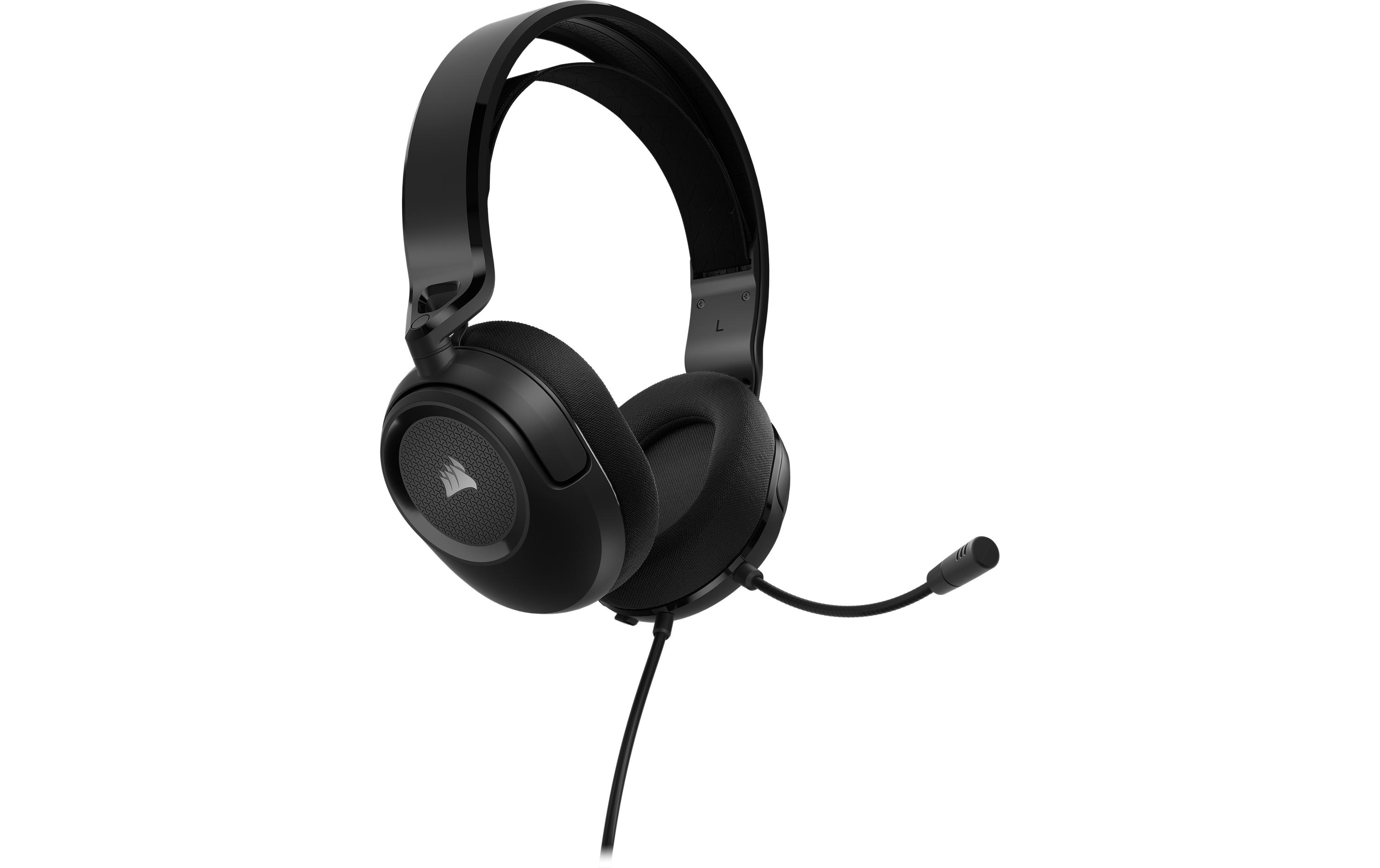 CORSAIR Gaming HS35 v2 - Headset - ohrumschließend - kabelgebunden - 3,5 mm Stecker - Kohle