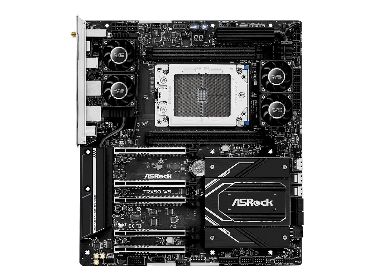 ASRock TRX50 WS - Motherboard - E-ATX - Socket sTR5 - AMD TRX50