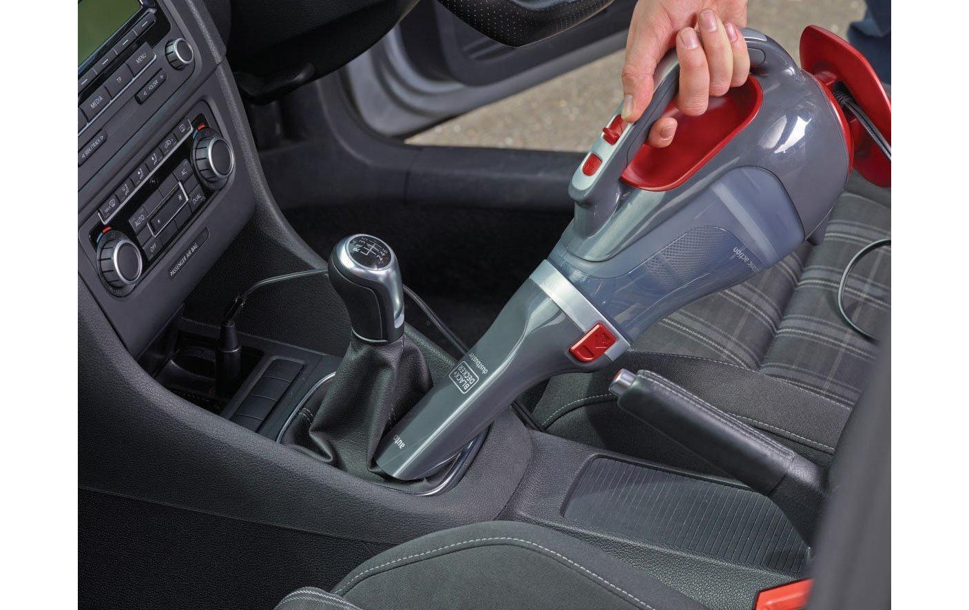 Black & Decker DustBuster Auto ADV1200-XJ - Staubsauger - Handstaubsauger - beutellos - Rot/Grau