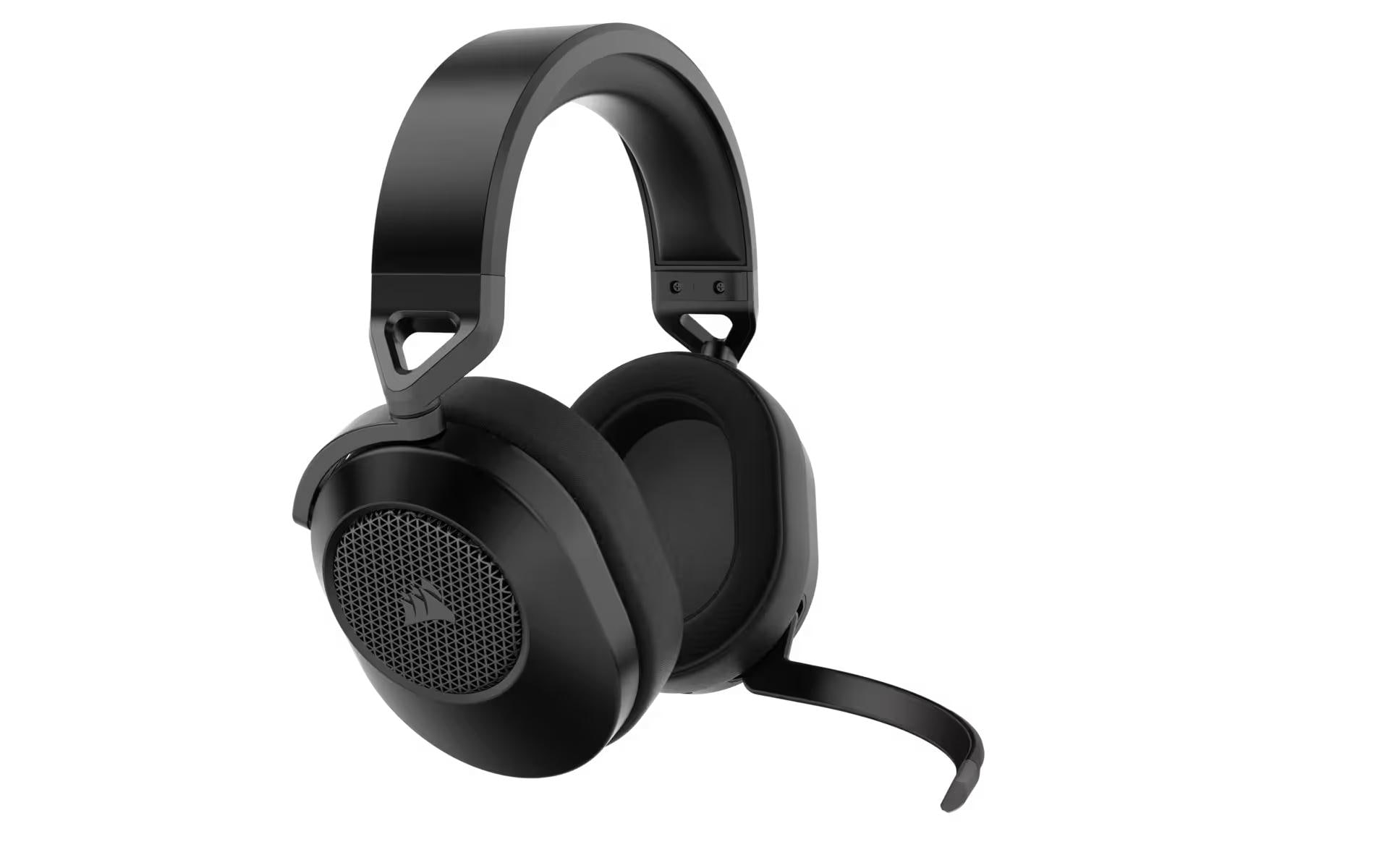 CORSAIR Gaming HS65 WIRELESS - Headset - ohrumschließend - Bluetooth / 2,4 GHz Funkfrequenz - kabellos - Kohle
