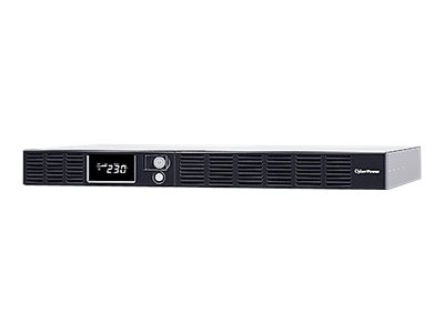 CyberPower OR600ERM1U Line-Interactive USV 600VA/360W Rackmount 1U,USB (HID), AVR, LCD, Ausgang (6) IEC, Expansion Port für opt. Netzwerkkomunikation