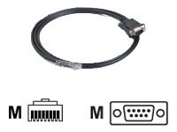 Moxa - Serielles RS-232-Kabel - RJ-45 (M) zu DB-9 (M) - 1.5 m - für Moxa CN2510, CN2610, CP-104, Opt4, Opt8; NPort 5210, 5610, 5630