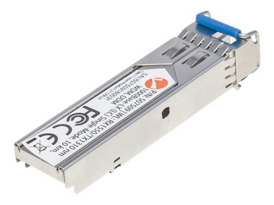 Intellinet Transceiver Module Optical
Gigabit Fiber WDM Bi-Directional SFP
1000Base-Lx (LC) Single-Mode Port
10km
WDM (Rx1550/Tx1310)
MSA Compliant
Equivalent to Cisco GLC-BX-U
Fibre
Three Year Warranty - SFP (Mini-GBIC)-Transceiver-Modul - 1GbE