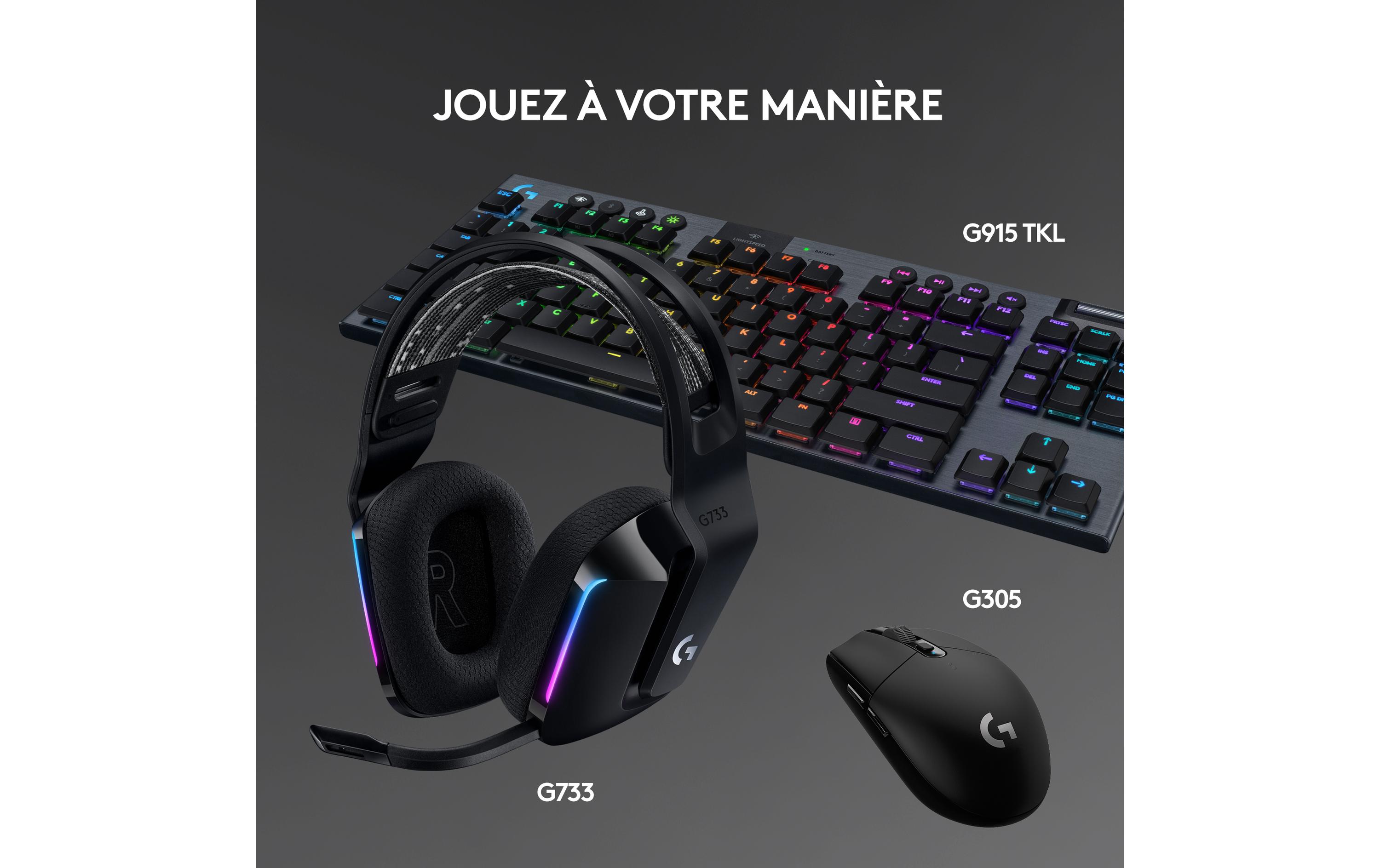 Logitech G G733 LIGHTSPEED Wireless RGB Gaming Headset - Headset