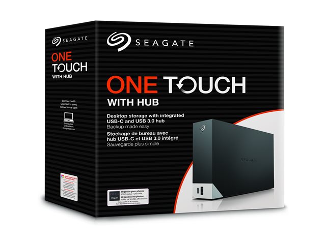 Seagate One Touch with hub STLC20000400 - Festplatte - 20 TB - USB 3.0