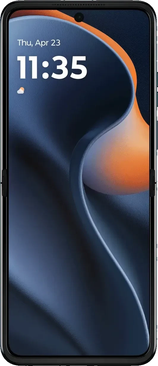 Motorola Solutions Razr 60 Dual Sim - Gibraltar Sea[Energieklasse A] - Mobiltelefon - 256 GB - 4.500 mAh - 17,5 cm - 13 MP - 5G - 188 g