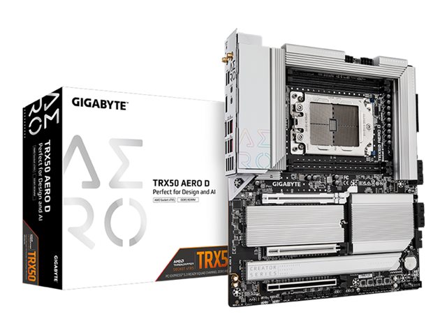 Gigabyte TRX50 AERO D - 1.0 - Motherboard - E-ATX - Socket sTR5 - AMD TRX50