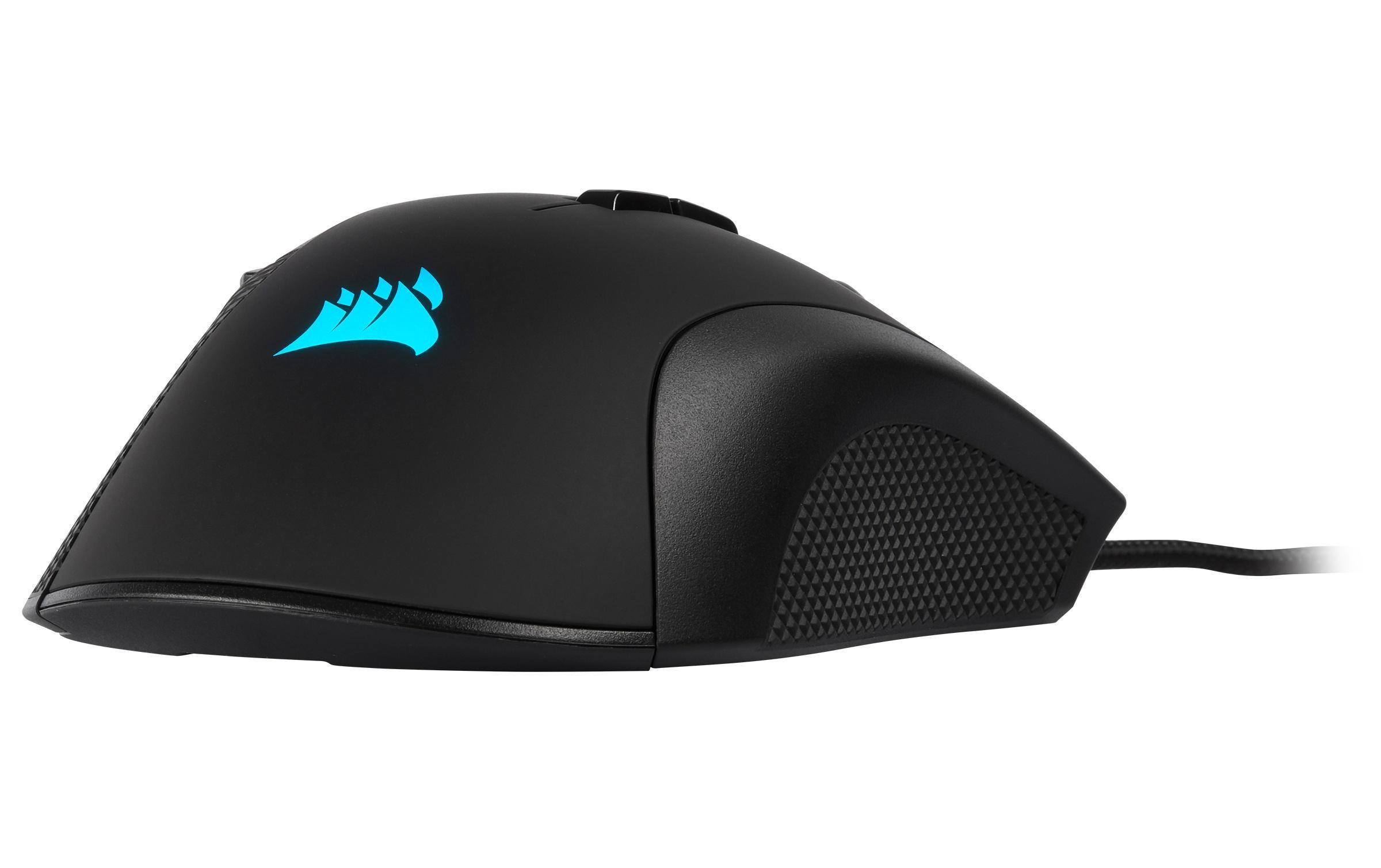 CORSAIR Gaming IRONCLAW RGB FPS/MOBA - Maus - USB - Schwarz