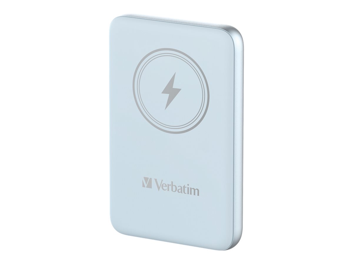 Verbatim Charge 'n' Go induktive Power Bank - Magnethalterung - Li-Pol - 24 pin USB-C - 20 Watt