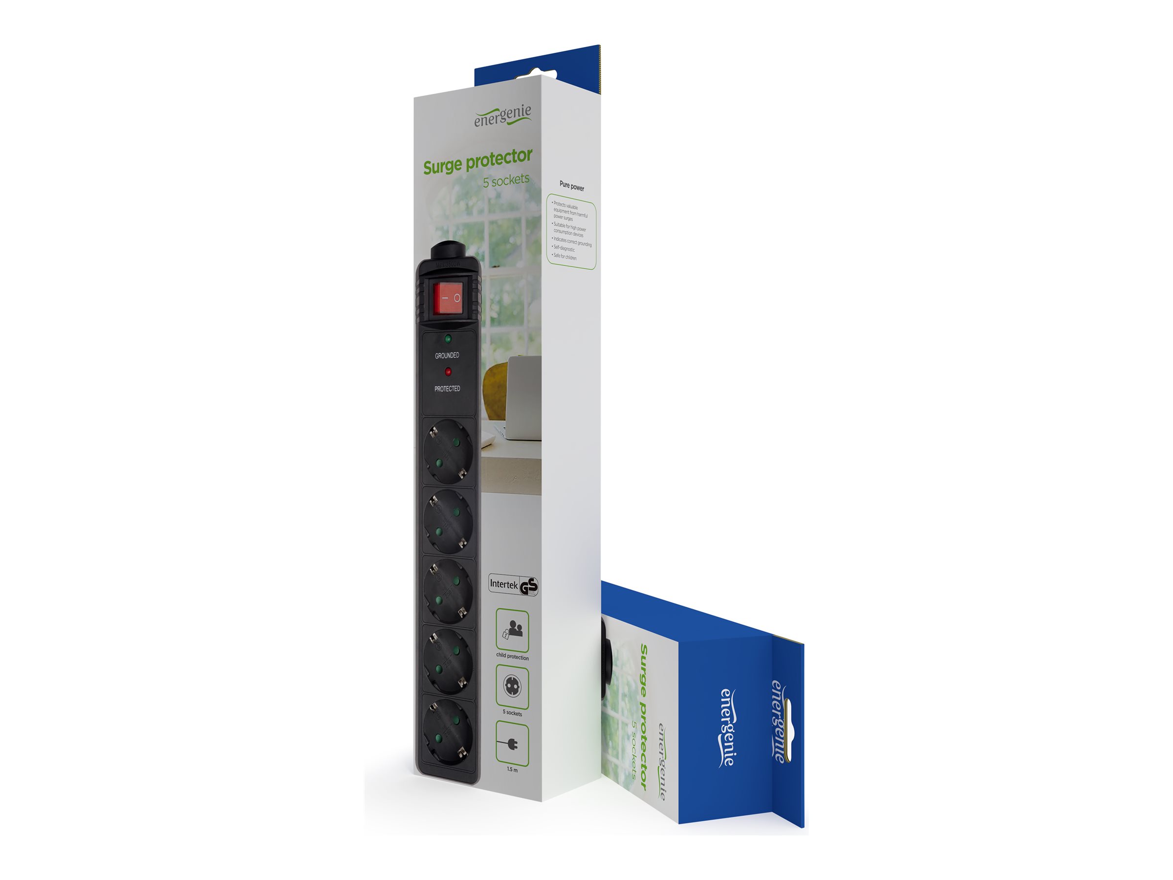 EnerGenie SPG5-C-5 - Überspannungsschutz