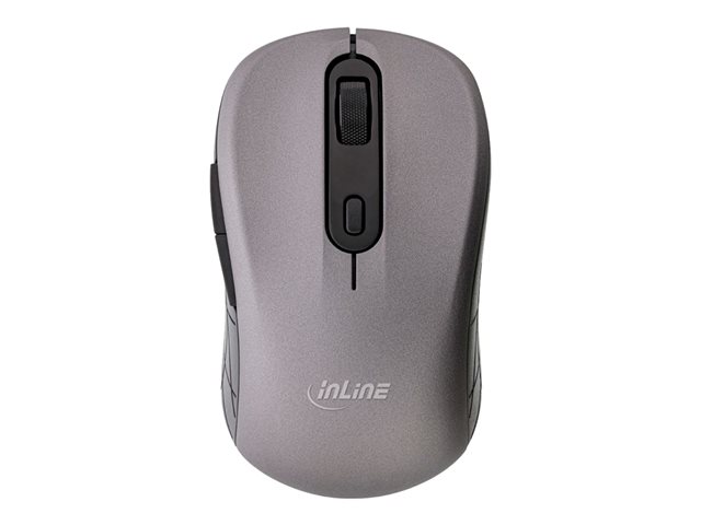 InLine 3-in-1 - Maus - 2.4 GHz
Bluetooth 4.0 - Grau/Schwarz