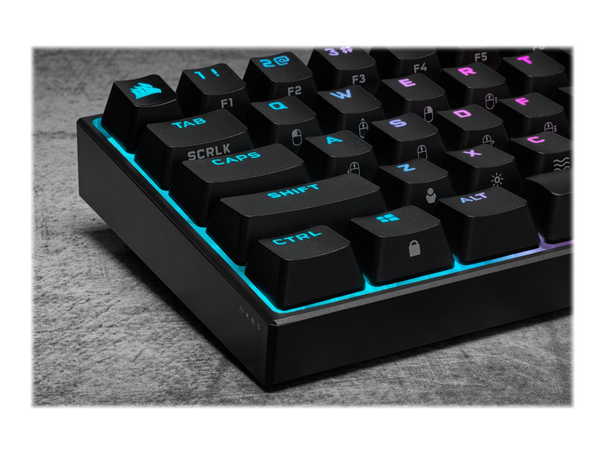 CORSAIR Gaming K65 RGB MINI 60% - Tastatur - Deutsch Eingabegerät