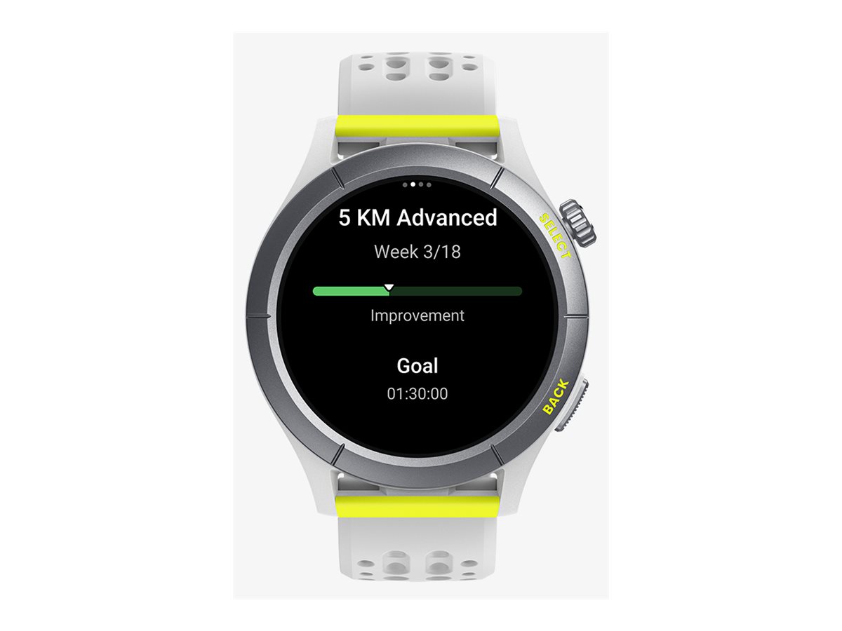 Amazfit Cheetah (Round) intelligente Uhr mit Riemen - Speedster Grau