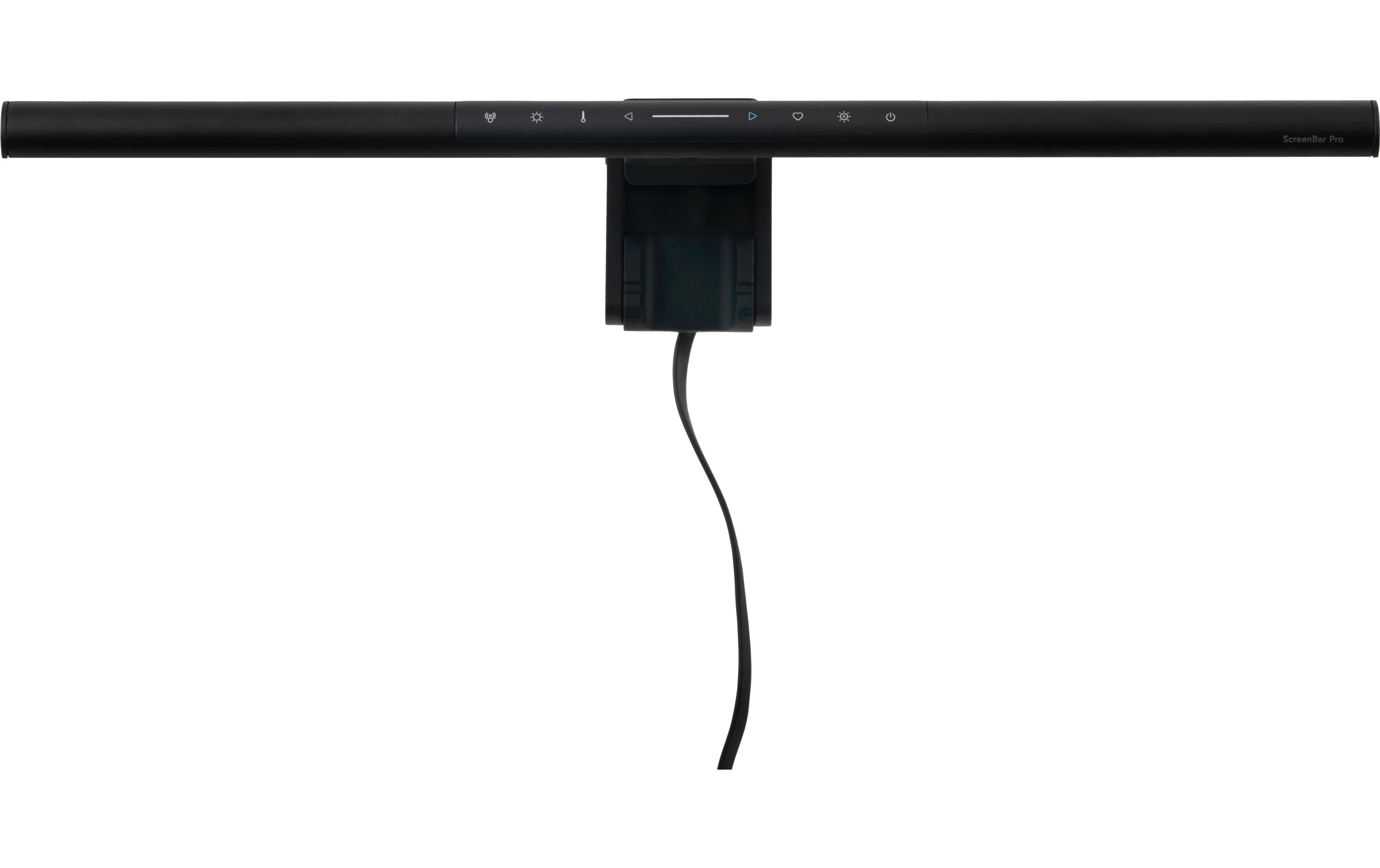 BenQ Screenbar Pro Monitor Lampe - Lichtfarbe: 2.700 Kelvin warmw. / 6.500 Kelvin tageslichtw. [Energieklasse G] (9H.W4KWT.ES1)
