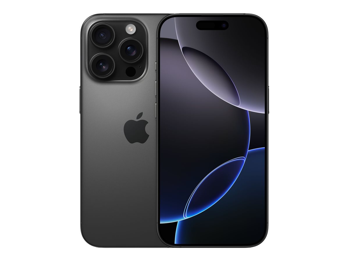 Apple iPhone 16 Pro Max - schwarzes Titan - 5G Smartphone - 256 GB - GSM