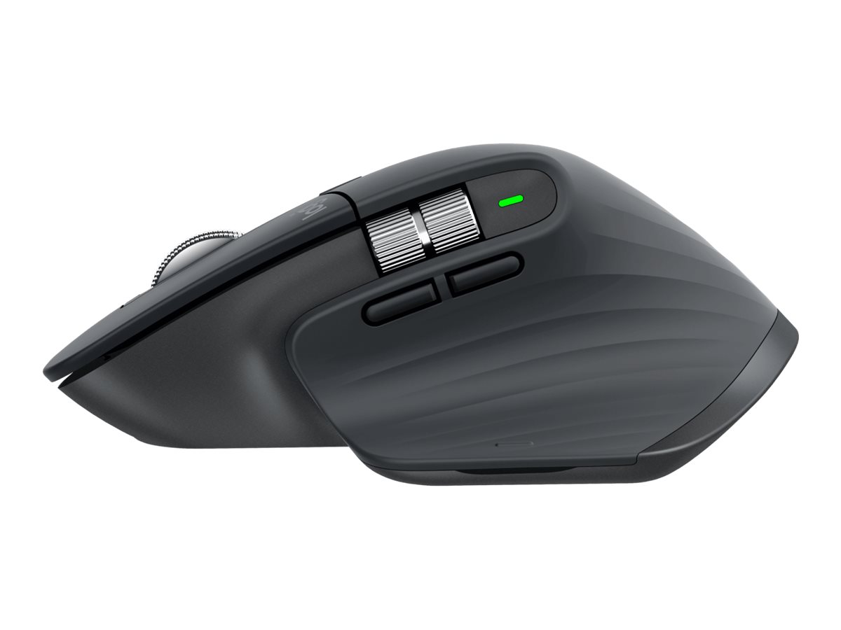 Logitech MX Master 3S Performance Wireless Mouse - Maus - Bluetooth
2.4 GHz - Schwarz